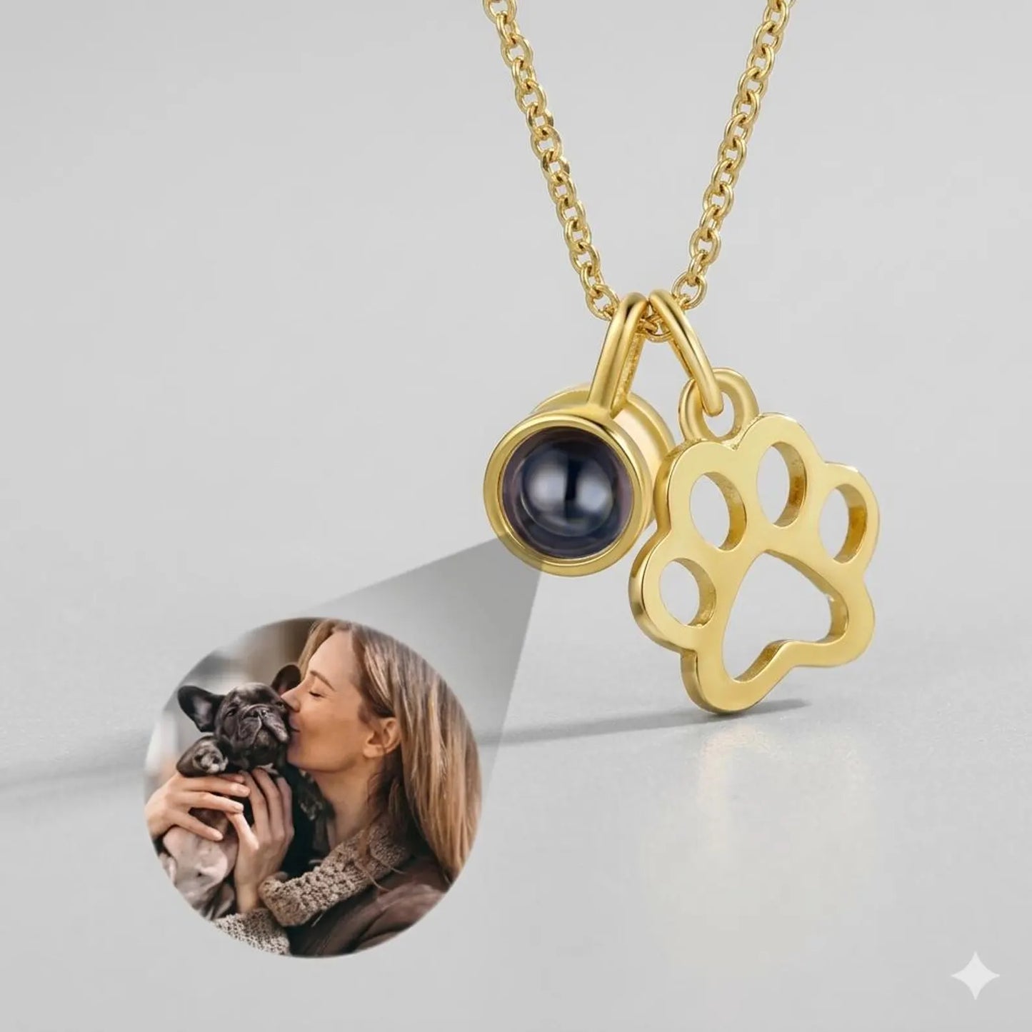 Pet Memorial Photo Necklace l LAST CHANCE