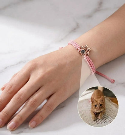 Pet Memorial Photo Bracelet l LAST CHANCE